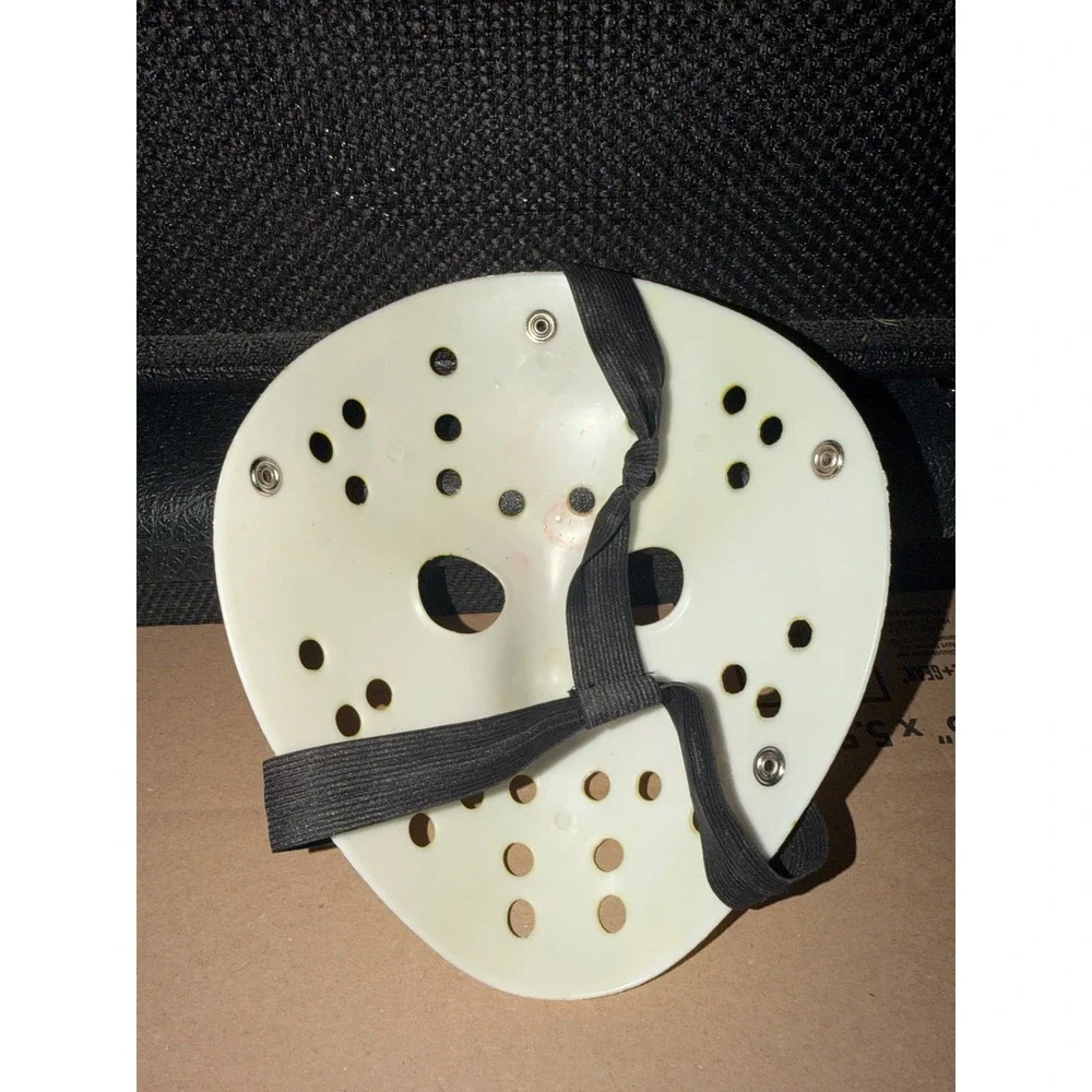 Yellow Jason Voorhees Style Hockey Mask Horror Slasher Cosplay Costume Prop